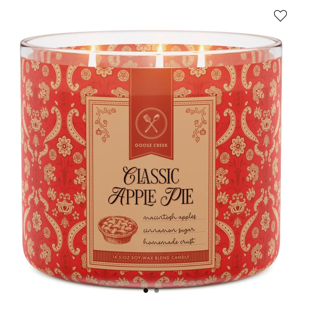 🥧 GC Classic Apple Pie 3-Wick Candle NEW